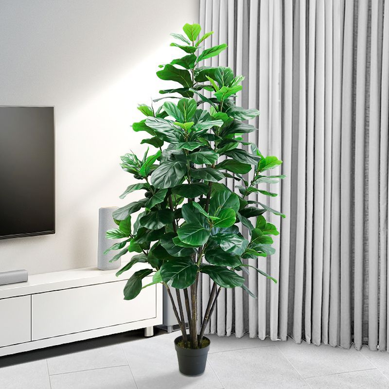 Ficus Lyrata Tree - 35-150cm Tropische Boom Grote Kunstmatige Ficus