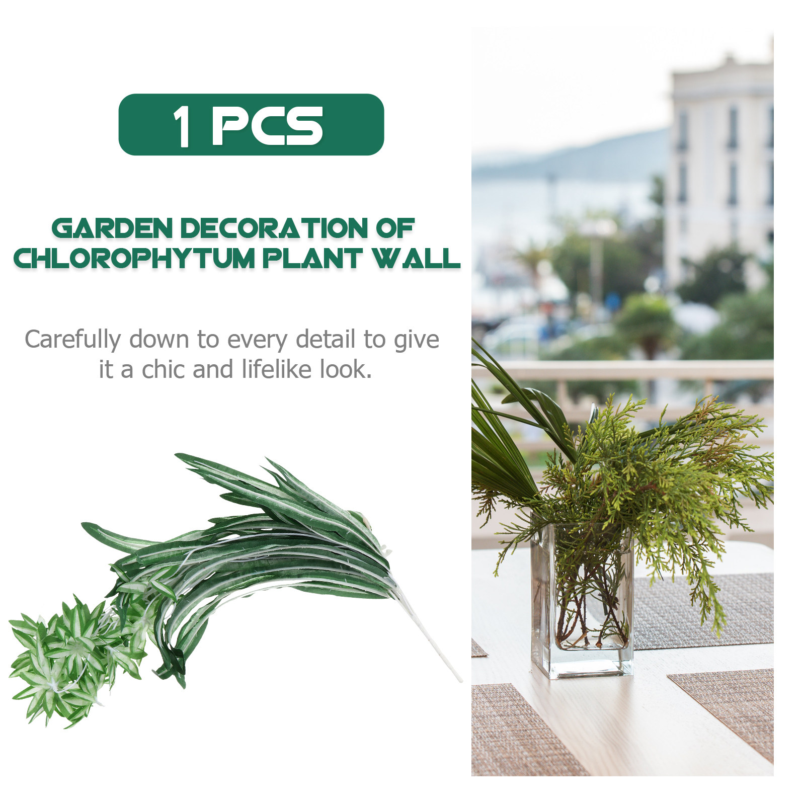 1 stuk kunstmatige Chlorophytu - Spider Plant Hanging recensie en prijs